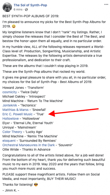 Press-Sol of SynthPop-TopAlbums2019